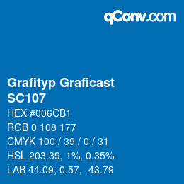 カラーコード: Grafityp Graficast - SC107 | qconv.com