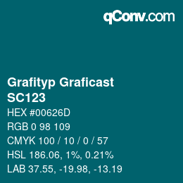 カラーコード: Grafityp Graficast - SC123 | qconv.com