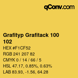 カラーコード: Grafityp Grafitack 100 - 102 | qconv.com