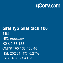 カラーコード: Grafityp Grafitack 100 - 165 | qconv.com