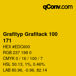 カラーコード: Grafityp Grafitack 100 - 171 | qconv.com