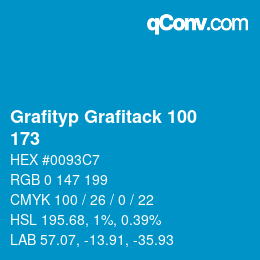 Código de color: Grafityp Grafitack 100 - 173 | qconv.com