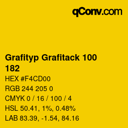 カラーコード: Grafityp Grafitack 100 - 182 | qconv.com