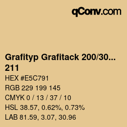 カラーコード: Grafityp Grafitack 200/300 - 211 | qconv.com