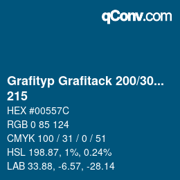 カラーコード: Grafityp Grafitack 200/300 - 215 | qconv.com