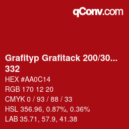 カラーコード: Grafityp Grafitack 200/300 - 332 | qconv.com