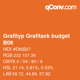 Código de color: Grafityp Grafitack budget - B06 | qconv.com