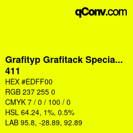 カラーコード: Grafityp Grafitack Speciale - 411 | qconv.com