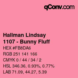 颜色代码: Hallman Lindsay - 1107 - Bunny Fluff | qconv.com