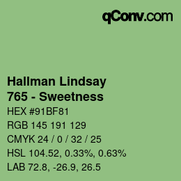 カラーコード: Hallman Lindsay - 765 - Sweetness | qconv.com