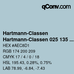 Código de color: Hartmann-Classen - Hartmann-Classen 025 135 WOOL-LINE jersey | qconv.com