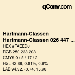 Código de color: Hartmann-Classen - Hartmann-Classen 026 447 WOOL-LINE chiffon | qconv.com