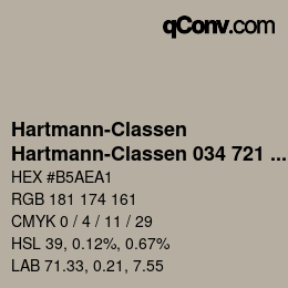 カラーコード: Hartmann-Classen - Hartmann-Classen 034 721 GAINSBOROUGH asph.gr | qconv.com