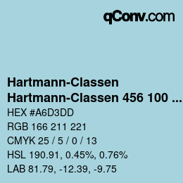 Farbcode: Hartmann-Classen - Hartmann-Classen 456 100 PERFECTOR blau | qconv.com