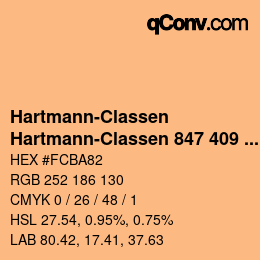 Farbcode: Hartmann-Classen - Hartmann-Classen 847 409 PAPAGO chamois | qconv.com