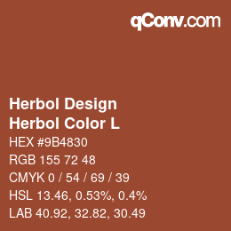 Código de color: Herbol Design - Herbol Color L | qconv.com