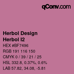 Código de color: Herbol Design - Herbol I2 | qconv.com