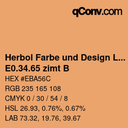 カラーコード: Herbol Farbe und Design Lacke - E0.34.65 zimt B | qconv.com