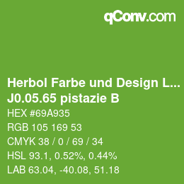 Code couleur: Herbol Farbe und Design Lacke - J0.05.65 pistazie B | qconv.com