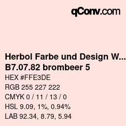 カラーコード: Herbol Farbe und Design Wandfarbe - B7.07.82 brombeer 5 | qconv.com