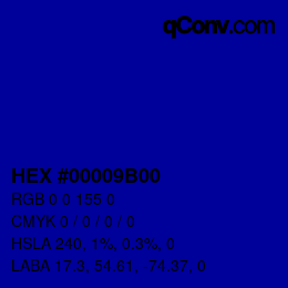 Color code: HEX #00009B00 | qconv.com