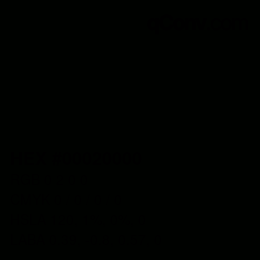 Código de color: HEX #00020000 | qconv.com