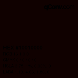 Color code: HEX #10010000 | qconv.com