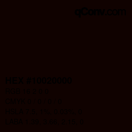 Color code: HEX #10020000 | qconv.com