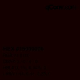 Color code: HEX #15000000 | qconv.com