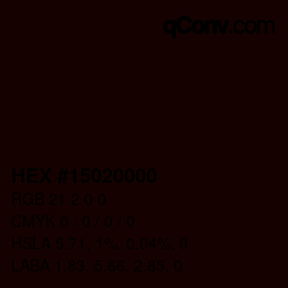 Código de color: HEX #15020000 | qconv.com