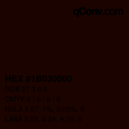 Color code: HEX #1B030000 | qconv.com