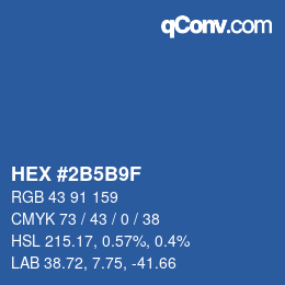 Color code: HEX #2B5B9F | qconv.com