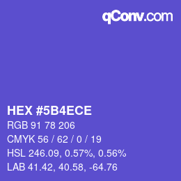 Color code: HEX #5B4ECE | qconv.com