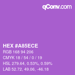 Color code: HEX #A85ECE | qconv.com