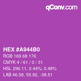 Color code: HEX #A944B0 | qconv.com