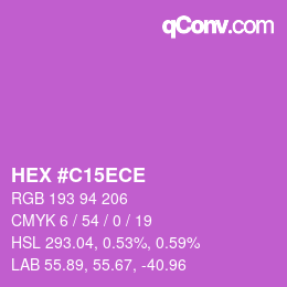 Color code: HEX #C15ECE | qconv.com