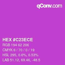 Color code: HEX #C23ECE | qconv.com