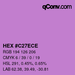 Color code: HEX #C27ECE | qconv.com