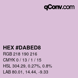 カラーコード: HEX #DABED8 | qconv.com