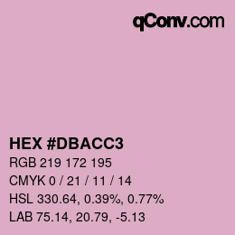 カラーコード: HEX #DBACC3 | qconv.com