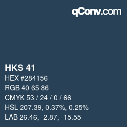 Farbcode: HKS 41 | qconv.com