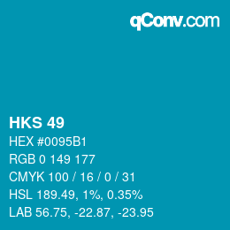 Código de color: HKS 49 | qconv.com