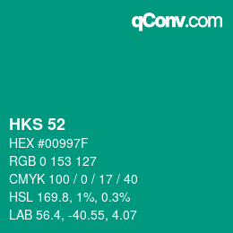 颜色代码: HKS 52 | qconv.com