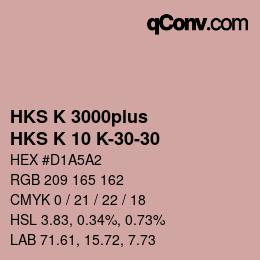 カラーコード: HKS K 3000plus - HKS K 10 K-30-30 | qconv.com