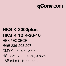カラーコード: HKS K 3000plus - HKS K 12 K-20-10 | qconv.com