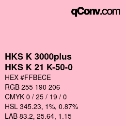 カラーコード: HKS K 3000plus - HKS K 21 K-50-0 | qconv.com