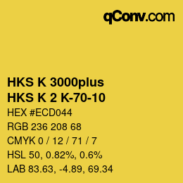 カラーコード: HKS K 3000plus - HKS K 2 K-70-10 | qconv.com