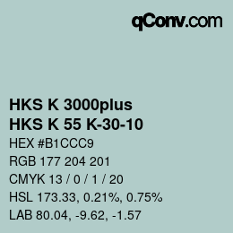 カラーコード: HKS K 3000plus - HKS K 55 K-30-10 | qconv.com