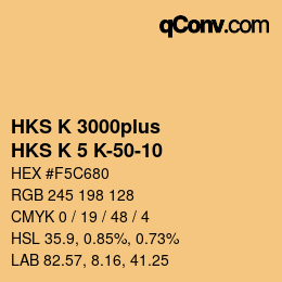 カラーコード: HKS K 3000plus - HKS K 5 K-50-10 | qconv.com