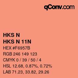 Código de color: HKS N - HKS N 11N | qconv.com